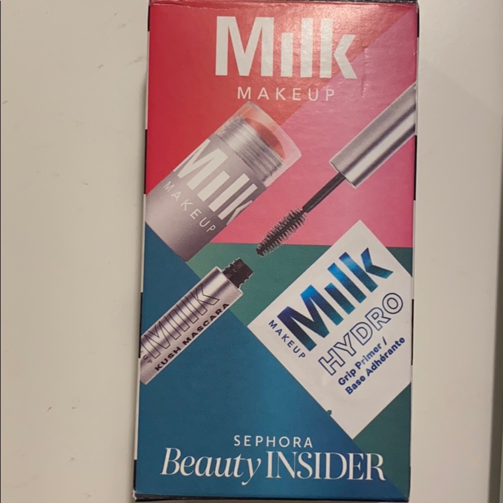 NIB MilkMakeup mini lip+cheek & mini kush mascara